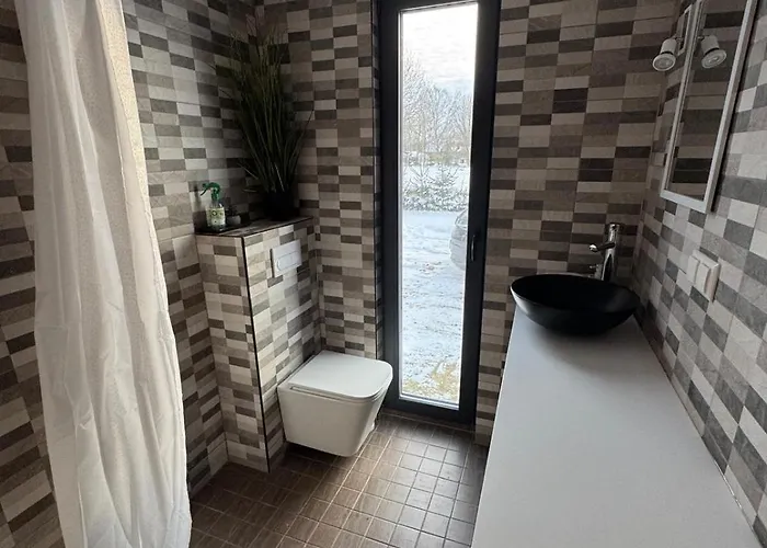 Estberg Glasshouse With Sauna Holiday home Tartu